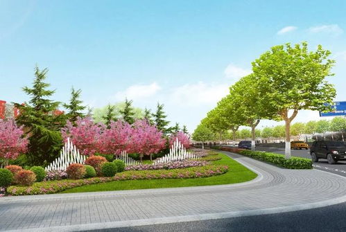 惠及十萬人 青島這2條路拓寬工程正式開工建設,配建景觀綠化 口袋公園,效果圖來了